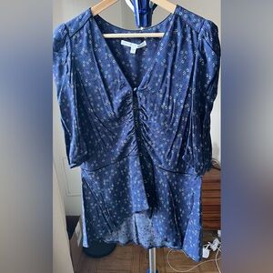 Veronica Beard // Floral Peplum Top // 12